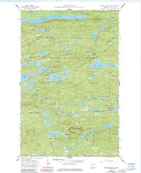 Eagle Mountain 1960 topographic map thumbnail
