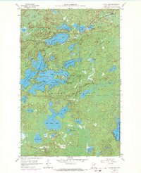 Eagles Nest 1956 topographic map thumbnail