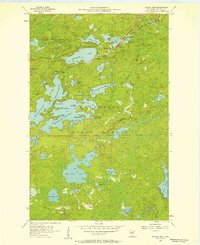 Eagles Nest 1956 topographic map thumbnail