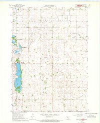 East Chain 1967 topographic map thumbnail