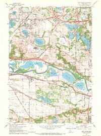 Eden Prairie 1967 topographic map thumbnail