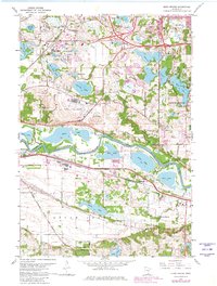 Eden Prairie 1967 topographic map thumbnail