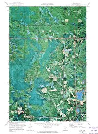 Effie 1971 topographic map thumbnail