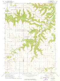 Elba 1972 topographic map thumbnail