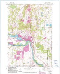 Elk River 1961 topographic map thumbnail