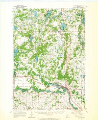 Elk River 1961 topographic map thumbnail