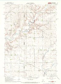 Elkton SW 1967 topographic map thumbnail