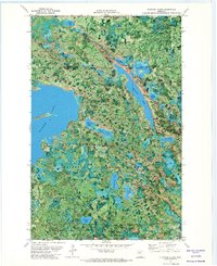Elmwood Island 1971 topographic map thumbnail