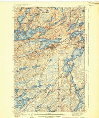 Ely 1939 topographic map preview