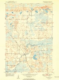 Embarrass 1950 topographic map thumbnail