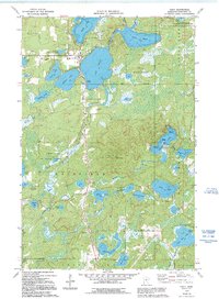 Emily 1973 topographic map thumbnail