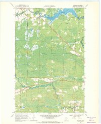 Ericsburg 1969 topographic map thumbnail