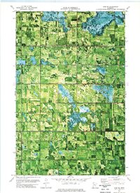 Erie NW 1973 topographic map thumbnail