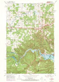 Esko 1954 topographic map thumbnail