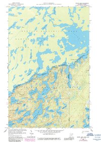 Ester Lake 1959 topographic map thumbnail