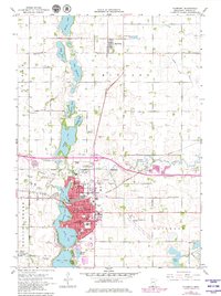 Fairmont 1967 topographic map thumbnail