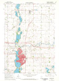 Fairmont 1967 topographic map thumbnail