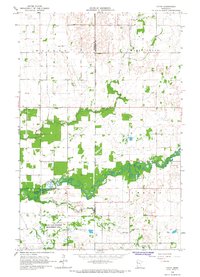 Faith 1966 topographic map thumbnail