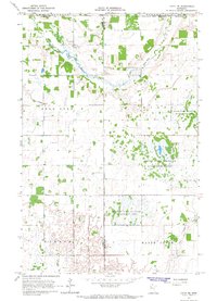 Faith NE 1966 topographic map thumbnail