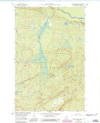 Farquhar Peak 1960 topographic map thumbnail