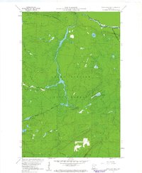 Farquhar Peak 1960 topographic map thumbnail