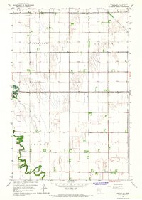 Felton SW 1966 topographic map thumbnail