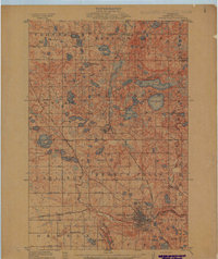 Fergus Falls 1913 topographic map thumbnail