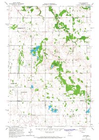 Flom 1966 topographic map preview