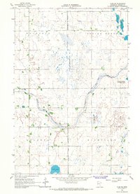 Flom SE 1966 topographic map thumbnail
