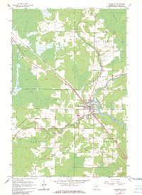 Floodwood 1963 topographic map thumbnail