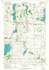 Forada 1966 topographic map preview