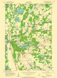 Fort Ripley 1956 topographic map thumbnail