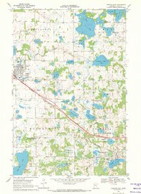 Fosston East 1969 topographic map thumbnail