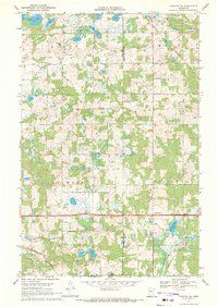 Fosston SE 1969 topographic map thumbnail