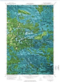 Four Town NW 1973 topographic map thumbnail