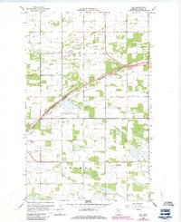 Fox 1966 topographic map preview