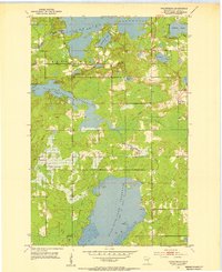 Fredenberg 1953 topographic map preview