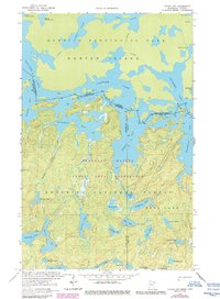 Friday Bay 1963 topographic map thumbnail