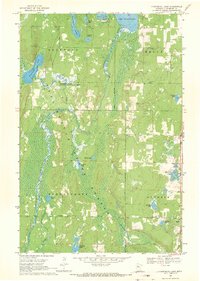 Frontenac Lake 1968 topographic map thumbnail