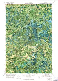 Funkley 1971 topographic map preview