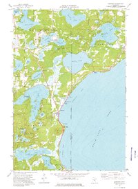 Garrison 1973 topographic map thumbnail