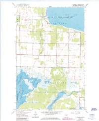 Gatzke NW 1962 topographic map thumbnail