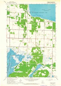 Gatzke NW 1962 topographic map thumbnail