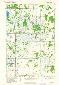 Gatzke SE 1962 topographic map thumbnail