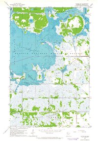 Gatzke SW 1962 topographic map thumbnail