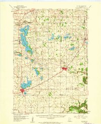 Gaylord 1958 topographic map thumbnail