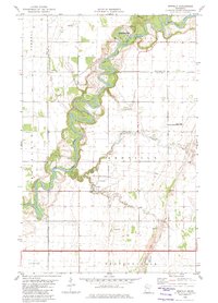 Gentilly 1982 topographic map preview
