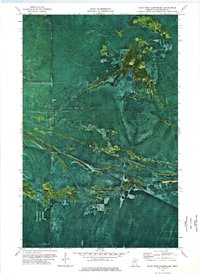 Giant Pine Campground 1973 topographic map thumbnail