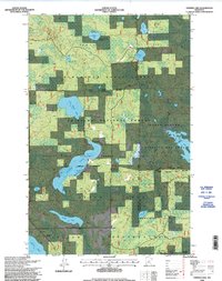 Gimmer Lake 1996 topographic map thumbnail