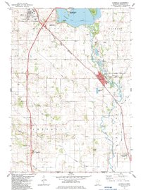 Glenville 1982 topographic map thumbnail